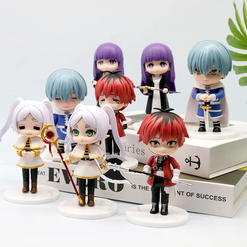 Bandai Frieren: Beyond Journey's End 10cm Anime Figures Frieren Himmel Action Figure Boys Gift Collection Model Doll Toys Bandai Frieren: Beyond Journey's End 10cm Anime Figures Frieren Himmel Action Figure Boys Gift Collection Model Doll Toys